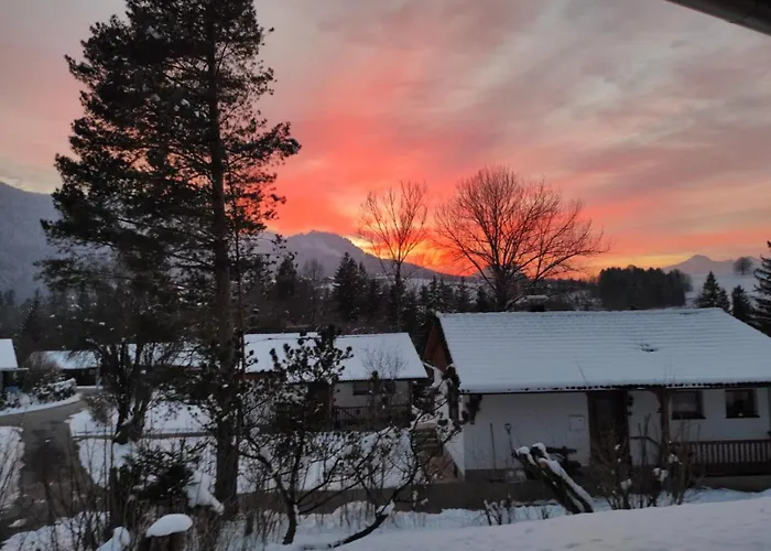 Ferienhaeuser Im Weissensee Im Allgaeu E 福森