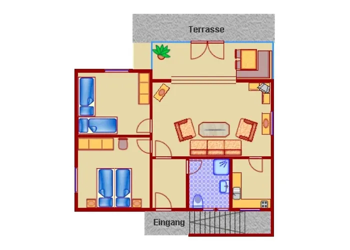 Ferienhaeuser Im Weissensee Im Allgaeu E 福森